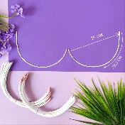 Каркасы (косточки) для бюстгальтера классические, Arta-F ТИП 2- 130, 297 мм, артикул 25Ф img