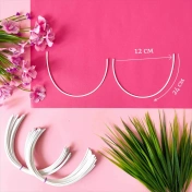 Каркасы (косточки) для бюстгальтера балконет, Arta-F ТИП 4- 95, 240 мм, артикул 602Ф img