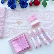 Готовый набор (бюстгалтер+трусики), PINK 468ПБ