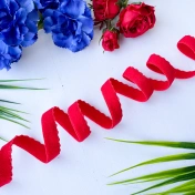 Становая стрейчевая резинка, 12 мм, красный 3562ТР img