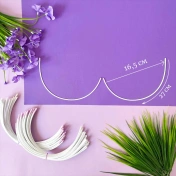 Каркасы (косточки) для бюстгальтера классические, Arta-F ТИП 2- 115, 270 мм, артикул 22Ф img