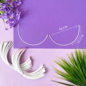 Каркасы (косточки) для бюстгальтера классические, Arta-F ТИП 2- 90, 225 мм, артикул 12Ф img