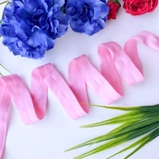 Бейка стрейч, резинка-пополамка, 20 мм, розовый, 3560ТР img