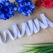 Отделочная резинка стрейч, 12 мм, белый 3565ТР img