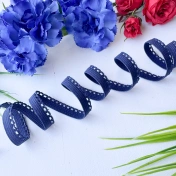 Отделочная резинка стрейч, 6 мм, синий темный 3561ТР img