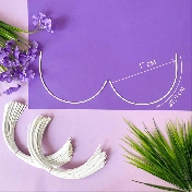 Каркасы (косточки) для бюстгальтера классические, Arta-F ТИП 2- 120, 279 мм, артикул 23Ф img