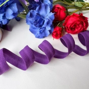 Бейка стрейч, резинка-поламка, 15 мм, фиолетовый, артикул 3662ТР img