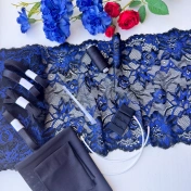 Готовый набор (бюстгалтер+трусики), DARK BLUE 465ПБ img