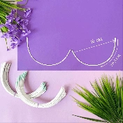 Каркасы (косточки) для бюстгальтера классические, Arta-F ТИП 2- 110, 261 мм, артикул 21Ф img