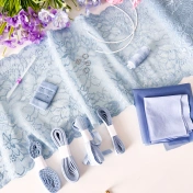 Готовый набор (бюстгальтер+трусики), Light Blue 462ПБ img