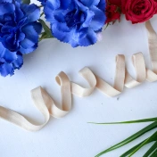 Отделочная резинка стрейч, 12 мм, бежевый 3585ТР img