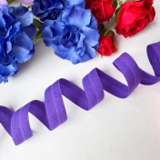 Бейка стрейч, резинка-поламка, 15 мм, фиолетовый, артикул 3679ТР img