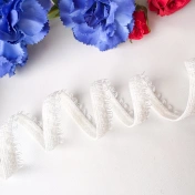 Отделочная резинка стрейч, 8 мм, молочный артикул 3693ТР img