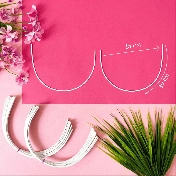 Каркасы (косточки) для бюстгальтера балконет, Arta-F ТИП 4- 120, 300мм, артикул 607Ф img