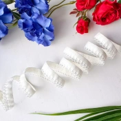 Становая резинка стрейч, 10 мм, молочный артикул 3674ТР img