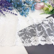 Кружево стрейч, белое, шир. 15 см, арт. 1938К img