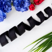 Бретелечная резинка, 15 мм, черный , артикул 3635ТР img