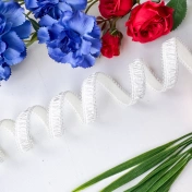 Бретелечная резинка, 10 мм, белый , артикул 3629ТР img