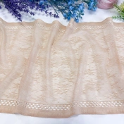 Кружево стрейч, бежевое, шир. 22 см, арт. 1942К img