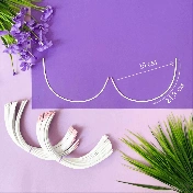 Каркасы (косточки) для бюстгальтера классические, Arta-F ТИП 2- 100, 243 мм, артикул 19Ф img