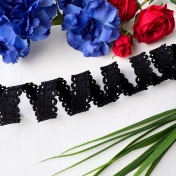 Бретелечная резинка, 8\15 мм, черный , артикул 3658ТР img