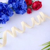 Становая резинка стрейч, 10 мм, сливочный 3567ТР img